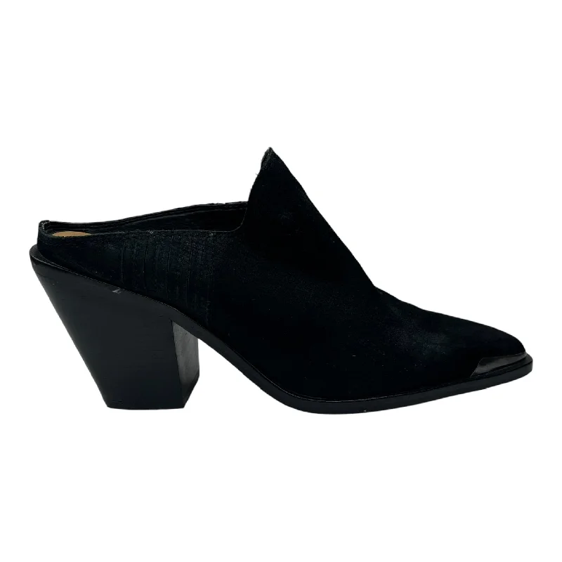 Street Style Shoes Heels Block By Dolce Vita In Black, Size:8.5