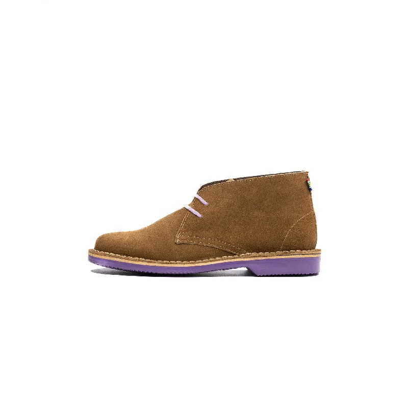 Single-shoulder Neck Design Vellies Jacaranda (Purple Sole)