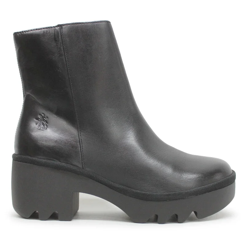 Customized Version TOOR513FLY Rug Leather Women's Ankle Boots