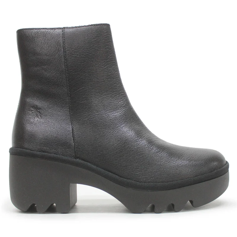 Design And Tailoring TOOR513FLY Mousse Leather Women's Ankle Boots