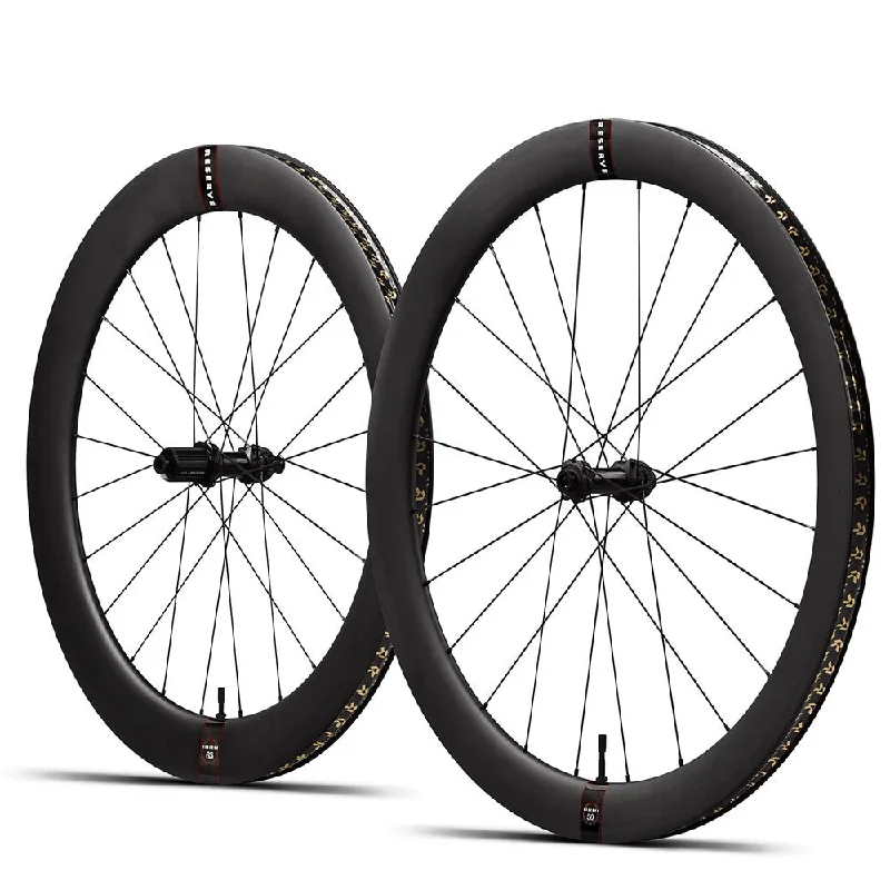 Fashionable and versatile Reserve 50|65 Road 700c Carbon Wheelset