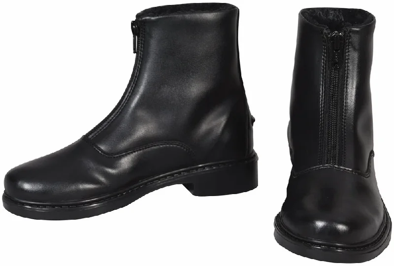 Denim Design TuffRider Children's Starter Winter Fleece-Lined Front Zip Paddock Boots