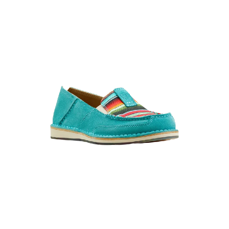 Leisure Travel Ariat Women's Cruiser Teal Suede Shoes