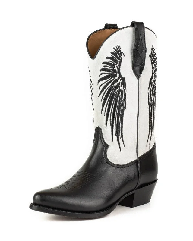 Street Casual Style WOMEN'S BOOTS WINGS 2666 BLACK