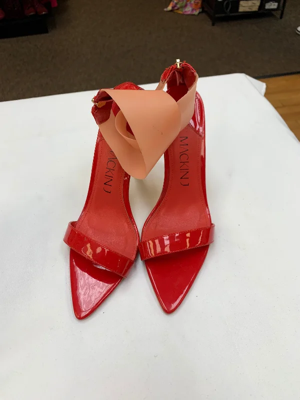 Sports fitness shoes Shoes Heels Stiletto By Clothes Mentor In Red, Size: 9