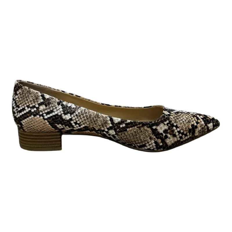 Street Style Shoes Heels Block By Lulus In Animal Print, Size: 6.5