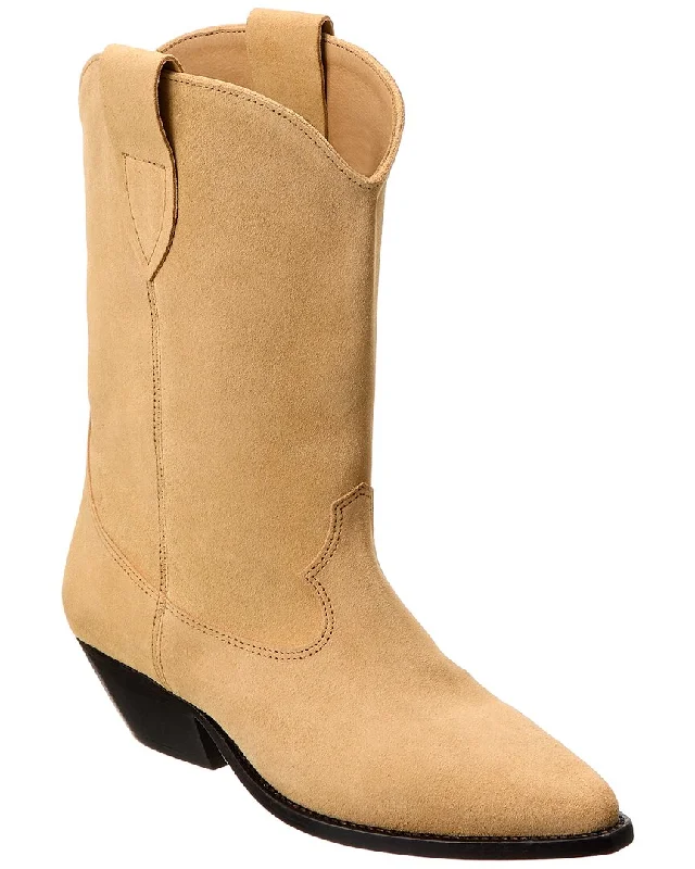 Leisure Travel Isabel Marant Duerto Suede Cowboy Boot