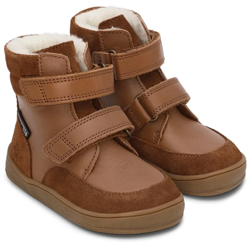 Independent design Bundgaard Basil Strap Mini II Tex Winter Boot Cognac VB