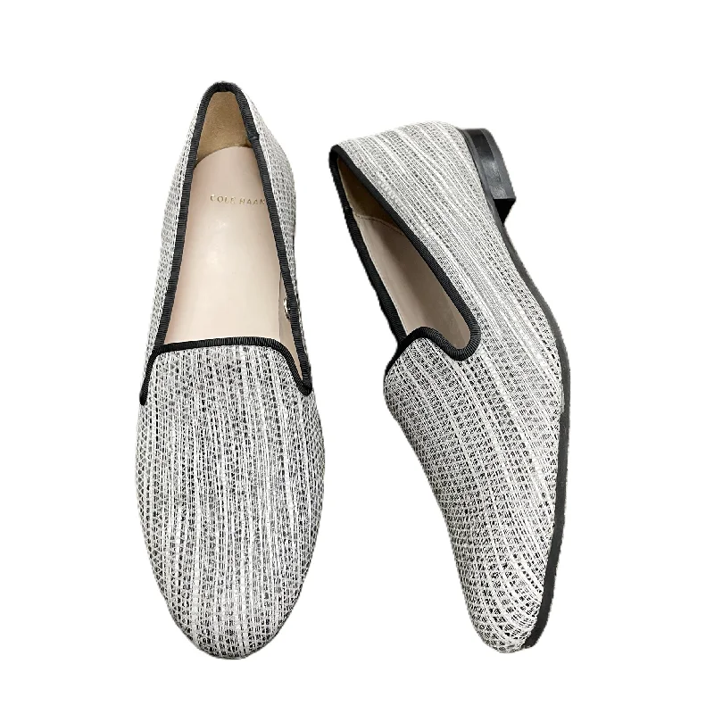 Warm And Comfortable Shoes Heels Block By Cole-haan In Black & White, Size: 9