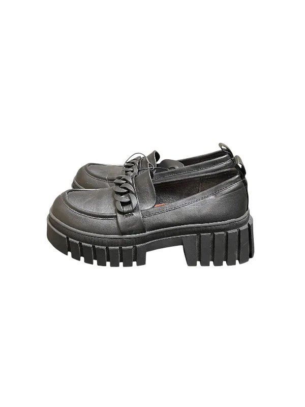 Bottom And Versatile Shoes Heels Block By Mia In Black, Size: 6