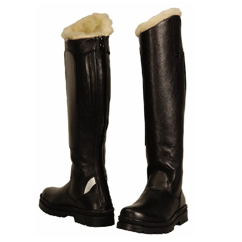 Elegant And Noble TuffRider Ladies Tundra Fleece Lined Tall Boots in Synthetic Leather