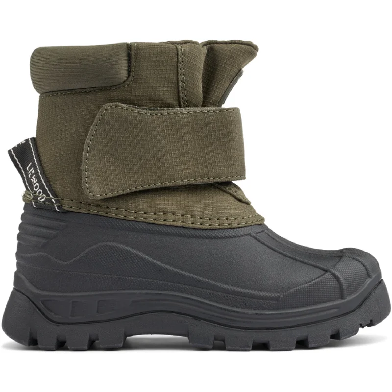 Elegant And Noble LieWood Army Brown Becca Boot
