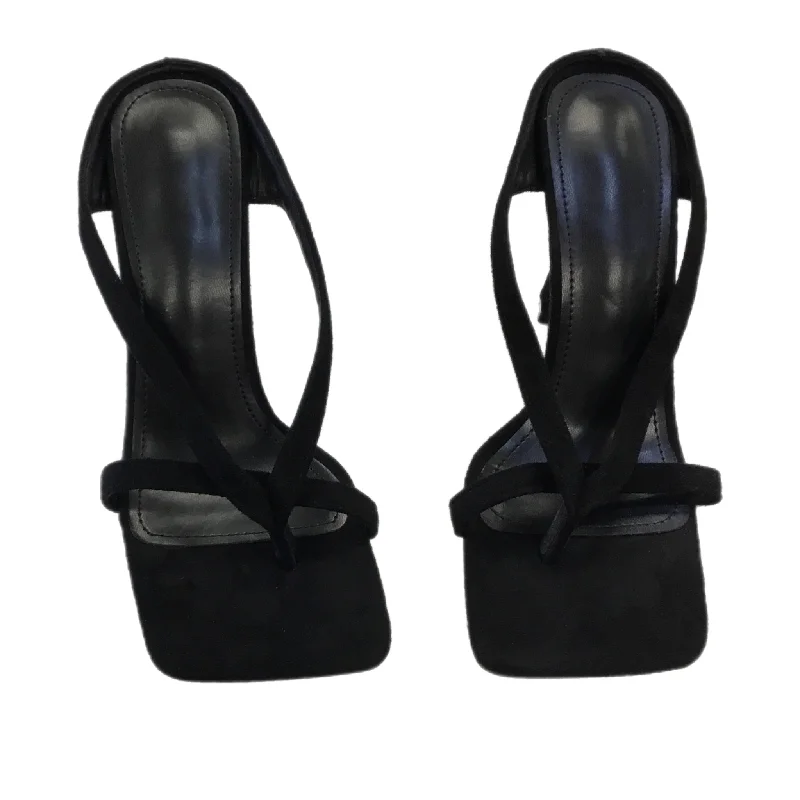 Fashionable sports Shoes Heels Stiletto By Clothes Mentor In Black, Size: 7