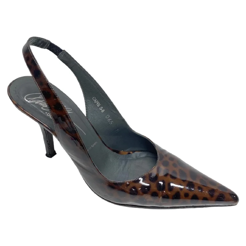 Classic style Shoes Heels Stiletto By Donald Pliner In Animal Print, Size: 6.5