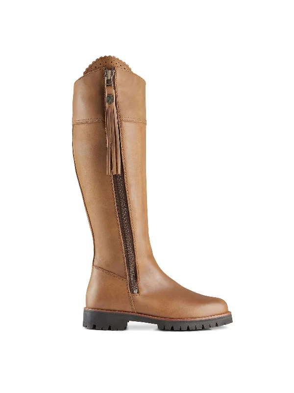 Knitted Design Explorer (Regular Fit) - Oak Leather