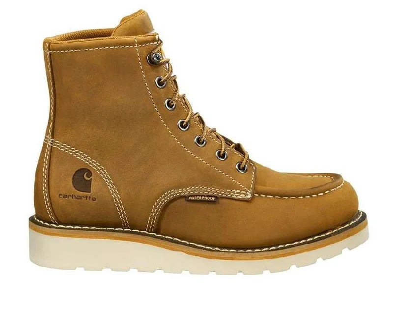 Wearable At Home Or Out Women's FW6025 Women's Wedge 6" Soft Toe Work Boots