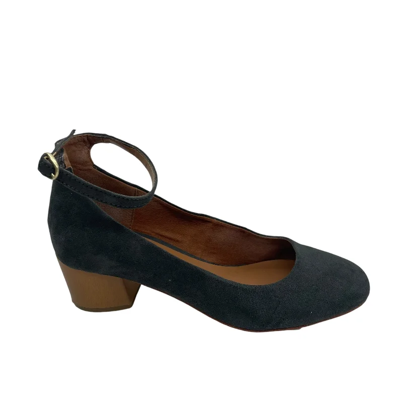 Leisure Travel Shoes Heels Block By Indigo Rd In Grey, Size:7