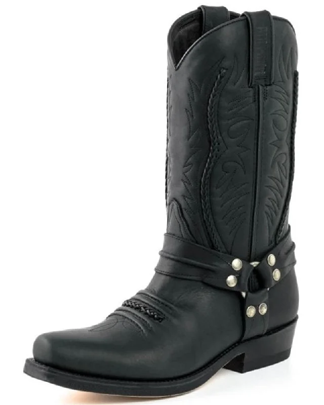 Customized Version BRAIDED ORNAMENTS COWBOY BOOTS