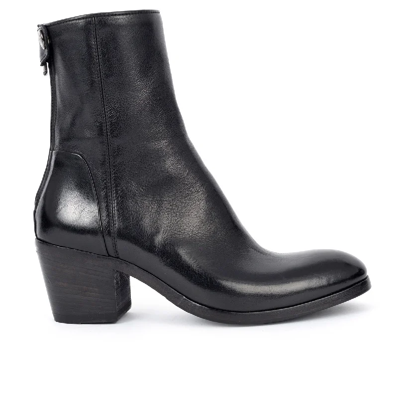 Sports Casual Style ISABEL 31019<br>Black Ankle Boots