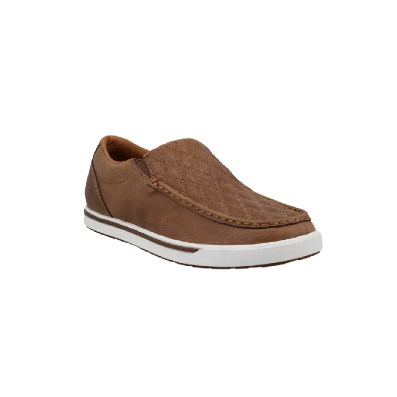 Playful Style Twisted X Women's Slip On Kick Brown Shoes