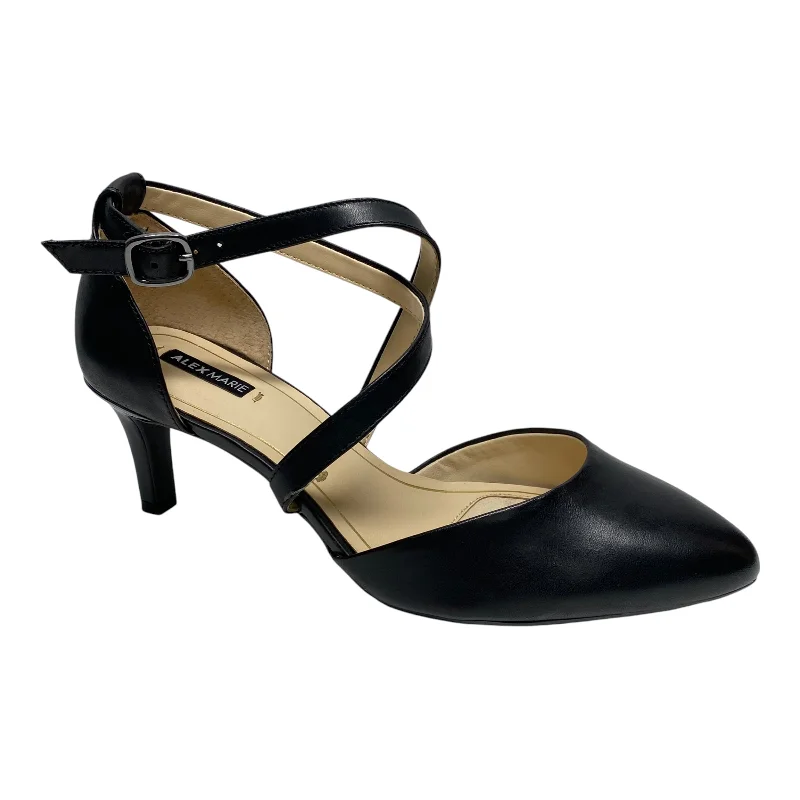Sports Casual Style Shoes Heels Stiletto By Alex Marie In Black, Size: 7