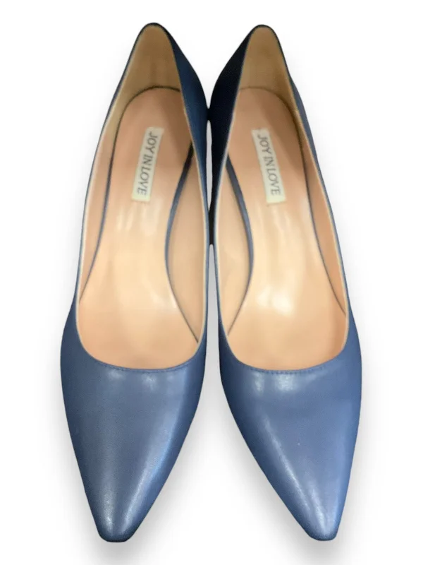 Ultra-lightweight Shoes Heels Block By Clothes Mentor In Navy, Size: 10