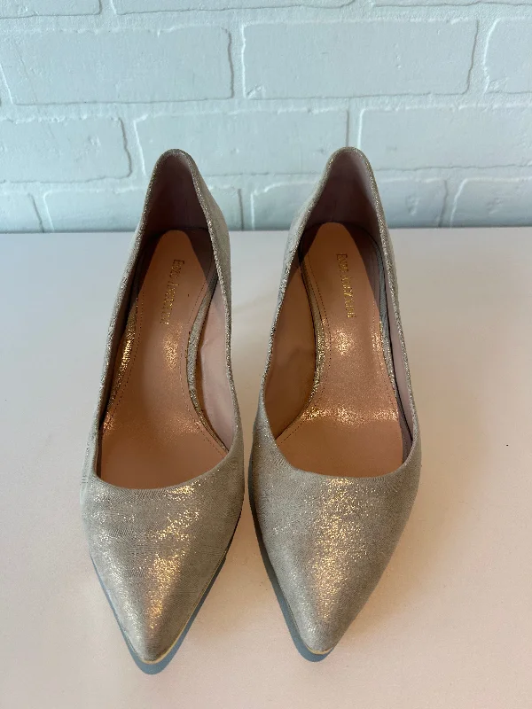Affordable selection Shoes Heels Stiletto By Enzo Angiolini In Gold, Size: 10