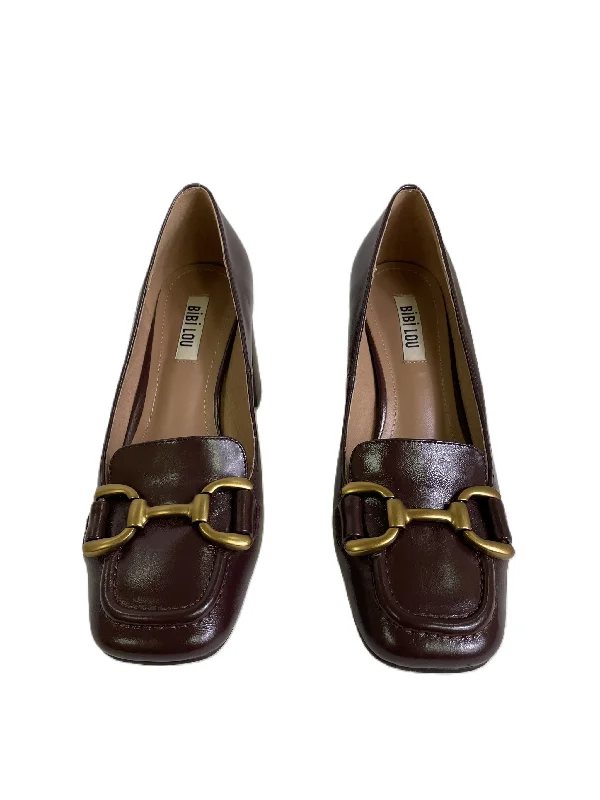Sports And Leisure Shoes Heels BIBI LOU In Brown, Size: 7