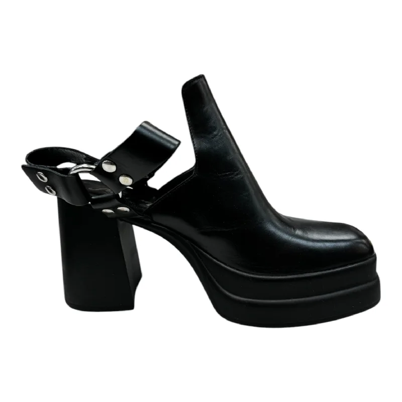 Sports suit style Shoes Heels Block By Free People In Black, Size: 10