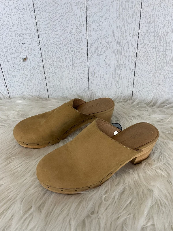 Design Perception Shoes Heels Block By Madewell In Tan, Size: 8