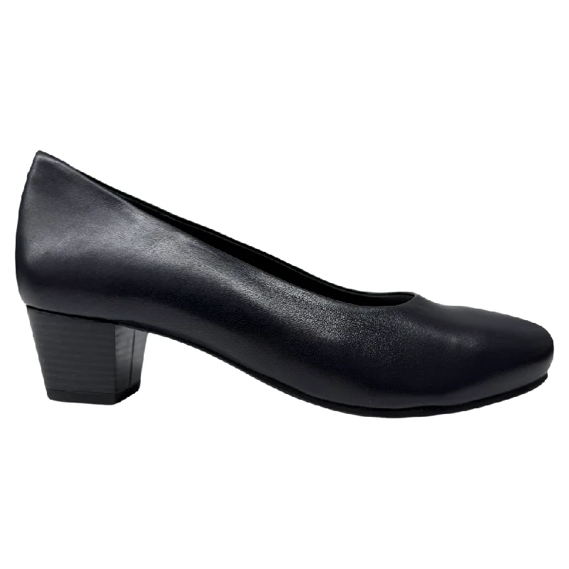 Sweet Girl Wolky Heathrow Blue Leather Pump Shoe (Women's)
