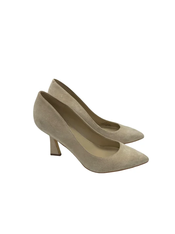 Avant-garde trend Shoes Heels Block By Marc Fisher In Cream, Size: 6