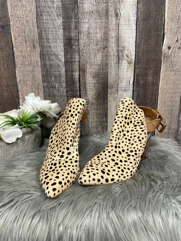 Customized Version Shoes Heels Block By Dolce Vita In Animal Print, Size: 8