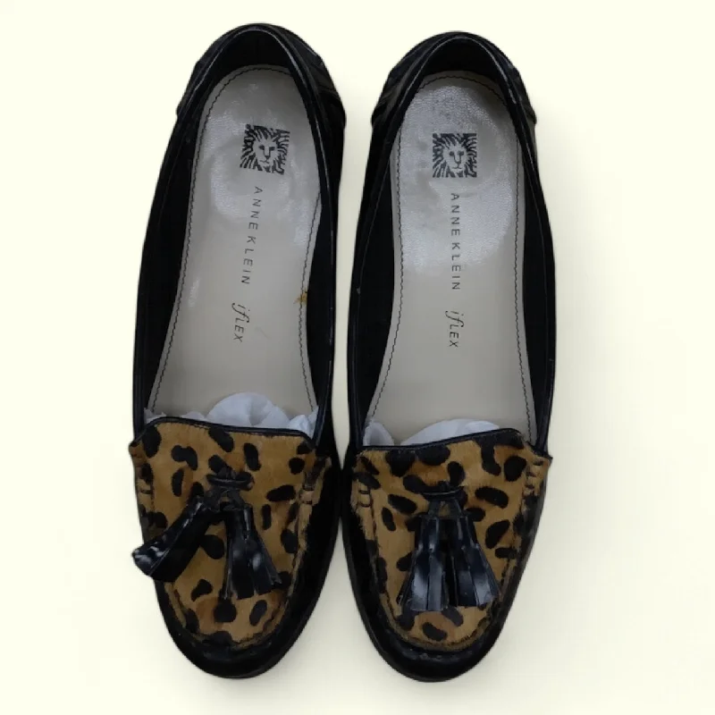 Fresh And Natural Shoes Heels Block By Anne Klein In Animal Print, Size: 6