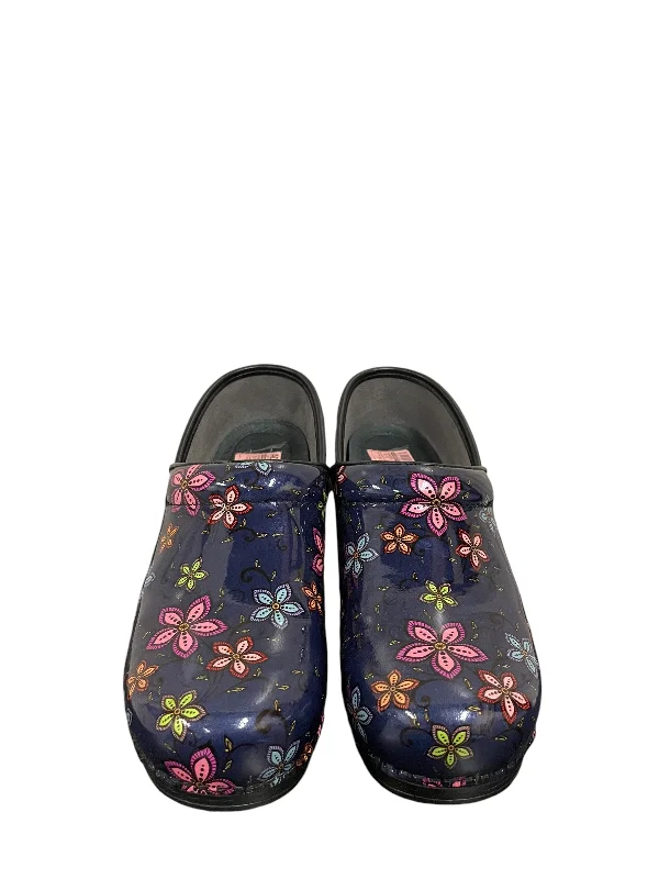 New Products Shoes Heels Block By Sanita In Blue, Size: 11.5
