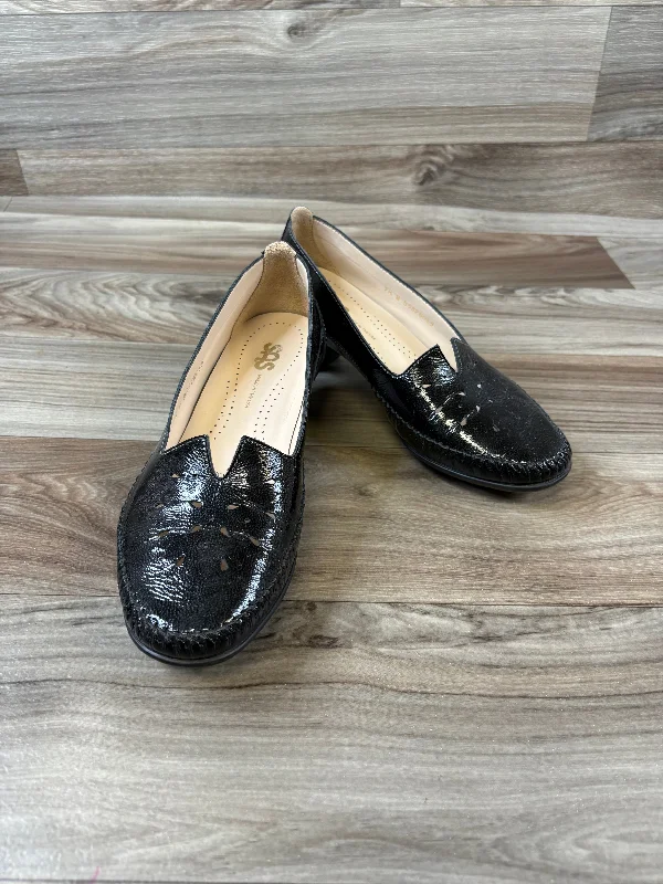 Designer Style Shoes Heels Block By Sas In Black, Size: 7.5