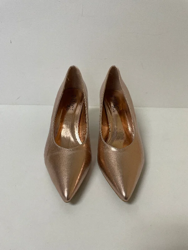 Sports Vitality Style Shoes Heels Stiletto By Rouge In Pink, Size: 11