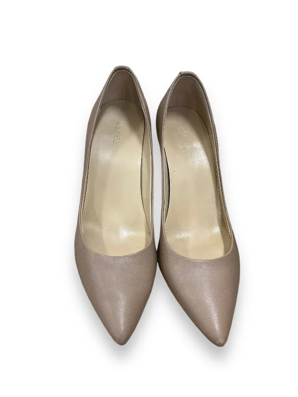 Multi-functional style Shoes Heels Stiletto By Michael By Michael Kors In Tan, Size: 9.5