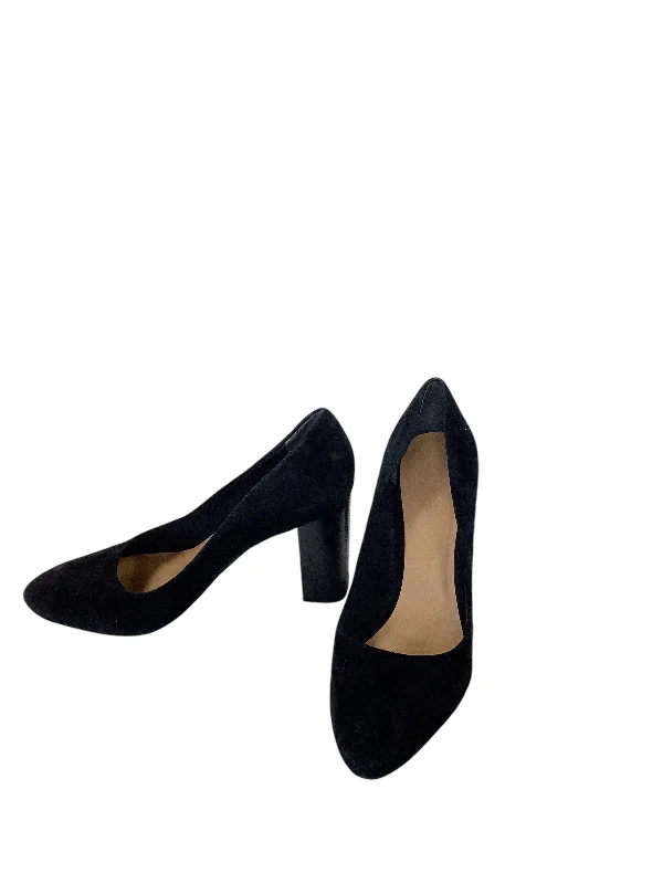 Leisure Travel Shoes Heels Block By Franco Sarto In Black, Size: 8.5