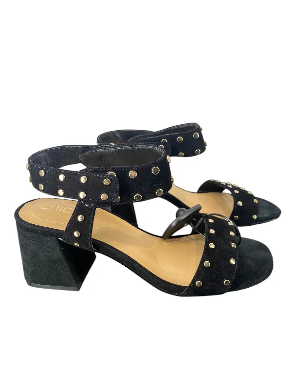 Sports And Leisure Shoes Heels Block By Chicos In Black, Size: 7.5