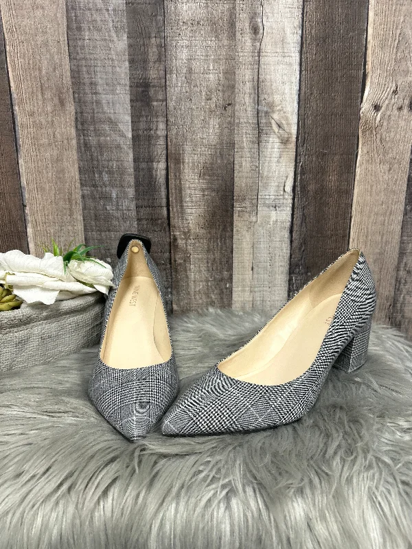 Classic Style Shoes Heels Stiletto By Clarks In Animal Print, Size: 9