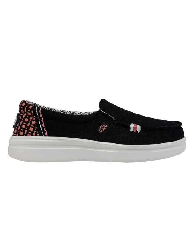 Fresh And Natural Hey Dude Women's Misty Rise Black Shoes