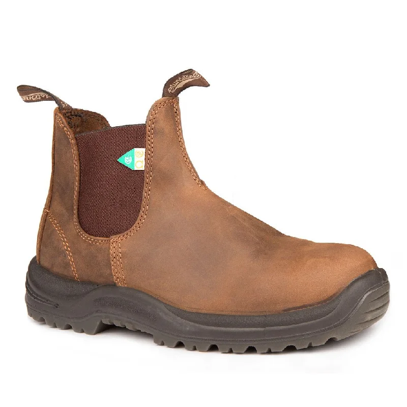 Fashionable and casual Blundstone 164 - Work & Safety Boot Saddle Brown