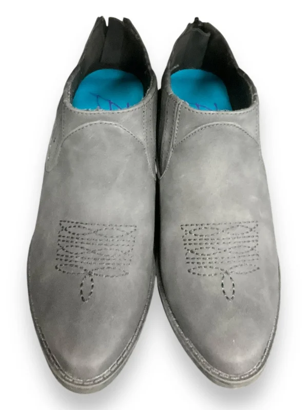 Casual Street Shoes Heels Loafer Oxford By Blowfish In Black, Size: 7