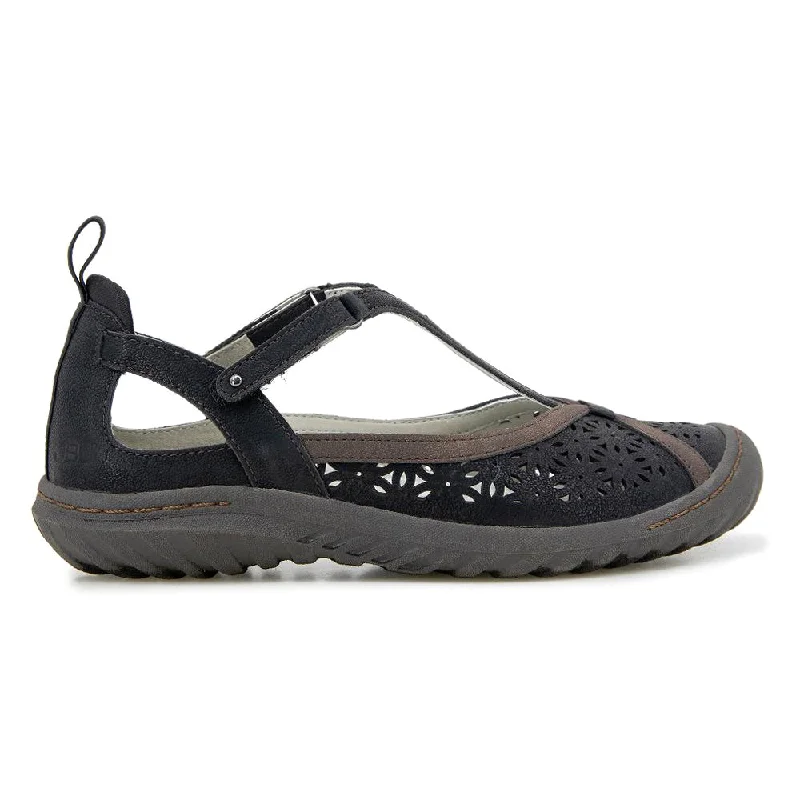 Sports Fitness Wear Daffodil Cut Out Mary Jane Slip On Flats