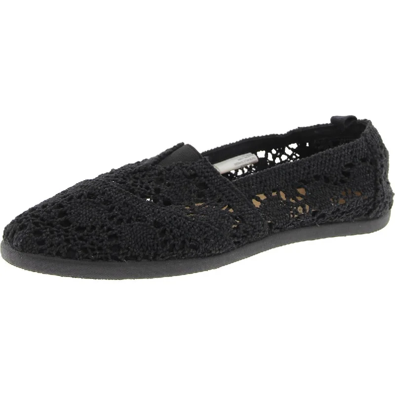 Trendy Traveler Bahama Bay Womens Padded Insole Crochet Flat Shoes