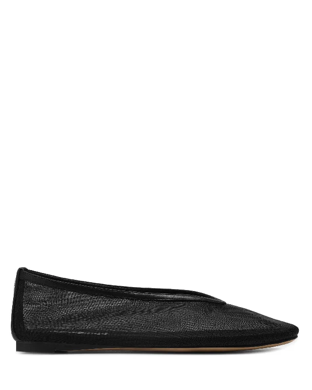 Fashionable and versatile Lane Black Mesh