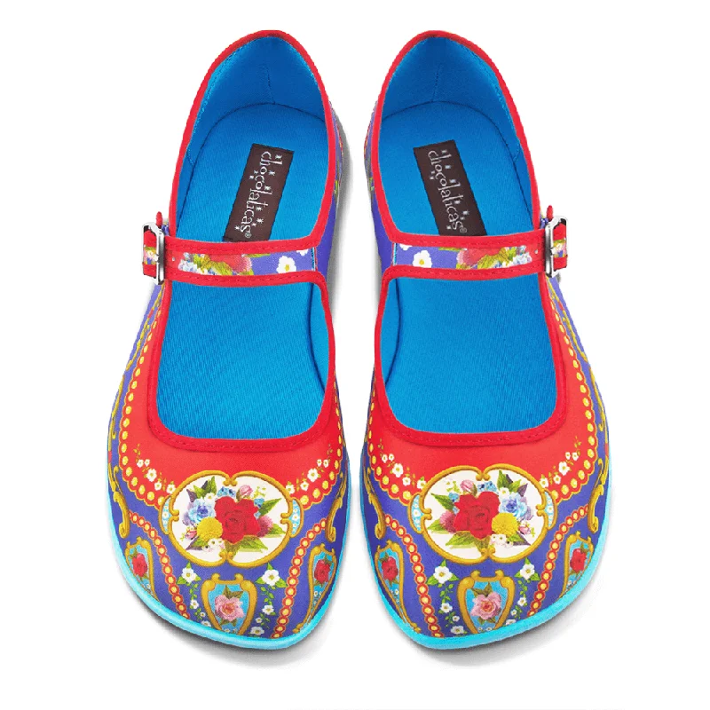 Hooded design Chocolaticas® Carousel Women's Mary Jane Flat
