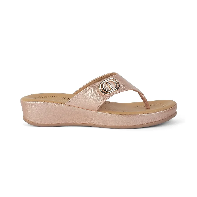 Sports Express Tresmode Vantaa Champagne Women's Dress Platform Flats