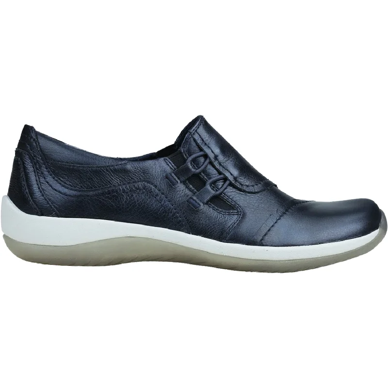 Dynamic Fashion Women's Earth Hawk Navy Leather